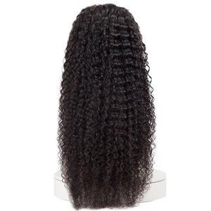 Transparent 13×4 Face Frontal 18inch Jerry Curly